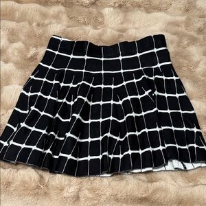 Candies new without tags Stylish Black and White Checkered Skirt